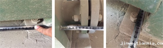 HDMJ曝气风机地基修改前测量