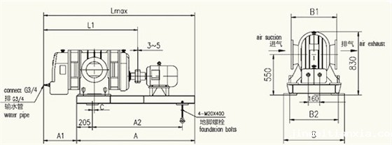 煤气加压机(二叶) 煤气加压机(二叶)
