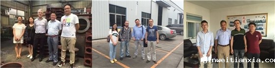 国外客户参观考察